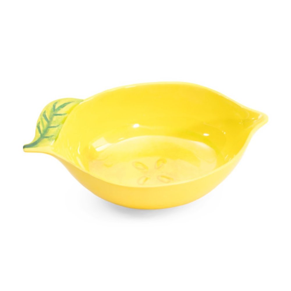 C&C California 16in Melamine Indoor Outdoor Lemon Serving Bowl NWT